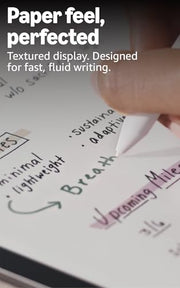 Amazon Kindle Scribe Colorsoft 64GB (newest model) — 11” paper-like color display — Write in notebooks, docs, and books. Read in any light. Pen included - Graphite