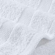 White Hand Towels for Bathroom [12 Pack] Cotton Hand Towel Bulk for Gym, Kitchen and Spa, 16x27 Inches Soft Highly Absorbent Quick Dry Terry Salon Towels