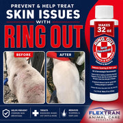 Ring Out - Control and Help Ringworm for Cats, Dogs, Sheep, Goats, Cattle, Horses, all Pets and Livestock makes 32 oz. of Spray