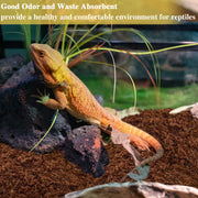 ZeeDix 2 Pack Coconut Fiber Substrate, Premium Coco Coir Reptile Substrate | 100% Coconut Husk Terrarium Bedding for Reptiles, Tortoise, Bearded Dragon, Gecko, Snake, Hermit Crabs, Frogs, Tarantula