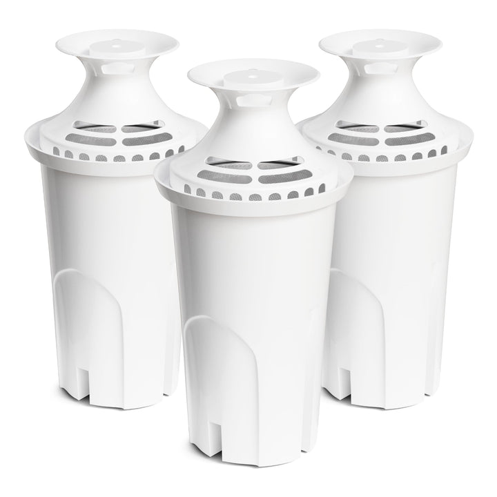 Water Filter Replacement Compatible with Brita Water Pitcher and Dispensers | Fit for Classic 35557, OB03, Mavea 107007, Reduce Chlorine and Bad Taste, BPA free, Pack of 3, By DESENRUIS