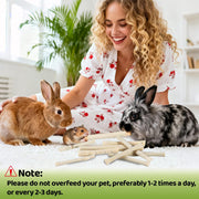 Sukh 240g Rabbit Chew Sticks - Natural Sweet Bamboo Chew for Small Animals | Sweet Bamboo Sticks, Teeth Grinding Treats & Chew Toys for Bunny, Hamster, Rat, Guinea Pig, Chinchilla, Gerbil, Pet Essential