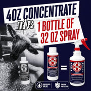 Ring Out - Control and Help Ringworm for Cats, Dogs, Sheep, Goats, Cattle, Horses, all Pets and Livestock makes 32 oz. of Spray