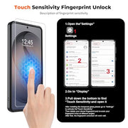SUPFINE Magnetic for Samsung Galaxy S26 Ultra Case with Screen Protector, (Built-in Magnets) (Military Grade Drop Protection) Slim Translucent Shockproof Phone Case,Black