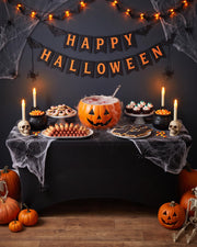 Fixwal 2 Pack 6FT Black Tablecloth Rectangle Spandex Fitted Table Cover | Fit for 6 Foot Rectangle Table, Washable Stretch, Ideal for Party, Wedding, Buffet, Halloween Decoration, Vendor Booth