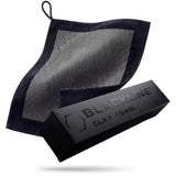 Blackline Synthetic Clay Towel 12"x12" - Clay Bar Alternative, Detailing | Synthetic clay towel lifts tar, sap & road film for a glass-smooth finish. Smoother than a clay bar, reusable, preps for wax