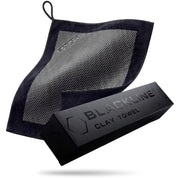 Blackline Synthetic Clay Towel 12"x12" - Clay Bar Alternative, Detailing | Synthetic clay towel lifts tar, sap & road film for a glass-smooth finish. Smoother than a clay bar, reusable, preps for wax