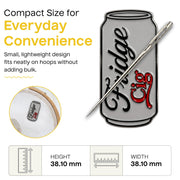 Aspen Lane Magnetic Needle Minder Needlepoint Accessory (Fridge Cig) | Cross Stitch & Embroidery, Cute Enamel Needle Holder, Strong Magnet for Secure Needle Storage, Sewing