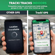 Tracki Pro GPS Tracker for Vehicles, 4G LTE, Long Battery Life | Magnetic, Assets & Car Real-Time Tracking, Subscription Required, Cancel Anytime, Hidden