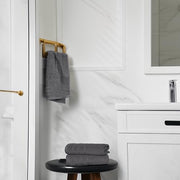 Tens Towels 6 Piece Hand Towels Set 16 x 28 Inches, Dark Grey | 100% Cotton, Lighter Weight, Quick to Dry, 16 x 28 Inches, Super Soft & Absorbent, Perfect for Bathroom & Kitchen