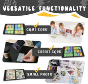 Trading Card Binder 9 Pocket,Card Binder 900 Pockets,Card Book Holder Cards with 50 Removable Sleeves,3-Ring Zip Design MTG/TCG/Sport Collectible Trading Card Albums Gifts for Boys and Girls (Black)