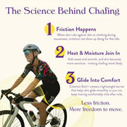 Chamois Butt’r Original Anti-Chafe Cream for Cycling, Running & Active Lifestyles - Helps Prevent & Soothe Chafing, Non-Greasy, Easy Rinse, Skin-Friendly Formula, Unscented - 8 oz Tube