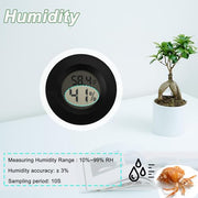 Reptile Thermometer and Humidity Gauge Digtal Terrarium Thermometer 2pc