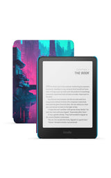 Amazon Kindle Paperwhite Kids 16GB (2024 model) – large 7" glare-free display – Kids read an average of 1+ hour per day with Kindle – Cyber City