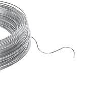 Tenn Well 18 Gauge Aluminum Craft Wire, 165 Feet 1mm Bendable Jewelry Wire | Metal Silver Wire for Jewelry Making, Sculpting, Floral Making, Wreath Making, Crafting, Wire Wrapping, Christmas Ornaments