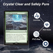 600 Pack Card Sleeves, Perfect Fit Inner Sleeves Ideal for Double-Sleeving, Trading Card Sleeve Compatible with MTG, TCG, Gaming Cards