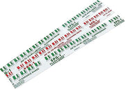 Allstar Performance Plastigage, 0.002-0.006 in and 0.025 to 0.076 mm Measurement Range, 12 in Strips, Green/Red, Kit