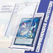 5 ct Magnetic Card Holders for Trading Cards, 35 pt Hard Cards Sleeves Case Fit for MTG Cards, Standard Cards, Sports Cards, Baseball Cards Toploaders