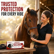 Ivermectin Horse Paste 1.87% – Apple Flavored Oral Horse – 6.08g Tube Treats Horses Up to 1,250 lbs [Pack-3]
