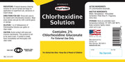 Durvet 3 Bottles of Chlorhexidine Solution, 16 Ounces Each, for Cleaning Superficial Wounds on Dogs and Horses