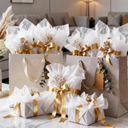 180 Sheets White Tissue Paper for Gift Bags Packaging Crafts 14 X 20 Inches | Tissue Paper Bulk for Wrapping Wedding Christmas Halloween Birthday Holiday Decorative Diy Project PSISO