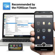 OBDLink MX+ OBD2 Bluetooth Scanner for iPhone, Android, and Windows