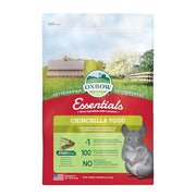 Oxbow Essentials Chinchilla Food, Made with Oxbow Alfalfa, Vitamin & Mineral Rich Food for Chinchillas, Small Animal Pet Pellets, Made in USA, High Fiber, 10 lb Bag