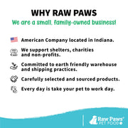 Raw Paws Virgin Organic Coconut Oil for Dogs & Cats (4-oz) - Skin & Coat | Dry Nose & Paw Balm - Itchy Skin Support - Hot Spot Care - Cat Hairball Support - Edible Pet Supplement