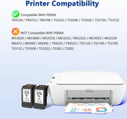 PG-275XL CL-276XL Replacement for Canon 275 and 276 Ink Cartridges for Canon Ink 275 and 276 275XL 276XL Combo Pack Use to PIXMA TR4720 TS3522 TR4700 TS3722 TS3500 TS3520 TS3720 TR4722 (2 Pack)