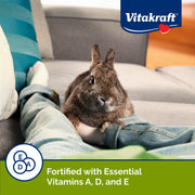 Vitakraft Menu Rabbit Food 5 lb. | Nutrient-Rich Pellet Blend, Fiber-Focused Formula, Daily Diet, Resealable Bag, 5 lb Pack