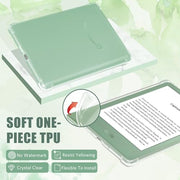 CoBak Clear Case Exclusively for 6" Kindle 2024 & 2022(11th Generation) | Ultra Slim Soft TPU Transparent Cover, Lightweight and Durable Protection, transparent
