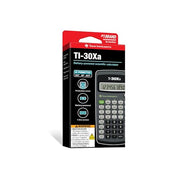 Texas Instruments TI-30Xa Scientific Calculator | Basic, battery-operated; One-line display for general Math and Science