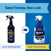 Farnam Repel-X Fly Spray for Horses, Ready To Use, 32 fl oz Spray | Ready-to-use fly spray for horses and dogs that kills and repels flies, mosquitoes, gnats and ticks.