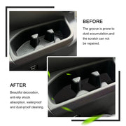 Grand Highlander 2024 2025 2026 Door Slot Mats 20Pcs/Set Black Accessories | Fits Toyota Grand Highlander, Center Console Liners, Non-Slip Mats, Door Liner Mats, 2026 Grand Highlander Accessories