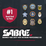 SABRE Auto Safe Escape Pepper Gel Spray with Seat Belt Cutter & Window Glass Breaker for Automotive Safety - Max Strength, Fast Flip-Top Safety, Snap-Clip Keychain, 10 Sec. Spray Time, 0.54 fl oz