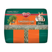 Kaytee All Natural Timothy Hay Plus Carrots for Guinea Pig & Rabbit | Digestive support. Guinea pig hay with carrots. Rabbit hay, long-strand, non GMO