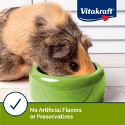 Vitakraft Slims Carrot Small Animal Treats – Light, Healthy Food Bites - Crispy Carrot Treats for Rabbits, Guinea Pigs, Hamsters & Chinchillas (10oz)