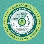 Oxbow Essentials Adult Rabbit Food, Timothy Hay Rabbit Pellets, USA, 5 lb | Bunny Food for Adult Rabbits, Made with High Fiber Oxbow Hay, Vitamins & Minerals, Uniform, Prevents Selective Feeding