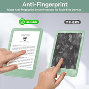 CoBak 3 PackScreen Protector for 6" Kindle 2024 and 2022 (11 Generation) | Anti-Glare Matte, High Clarity, Fingerprint Resistant, Bubble-Free, Precisely‑Cut for Kindle Accessories