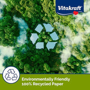 Vitakraft Fresh World Small Animal Bedding - Ultra Strength - Pet Bedding for Litter Boxes and Cages (16 L),Gray, 975 cu in