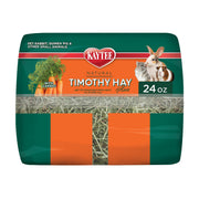 Kaytee All Natural Timothy Hay Plus Carrots for Guinea Pig & Rabbit | Digestive support. Guinea pig hay with carrots. Rabbit hay, long-strand, non GMO