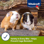 Vitakraft Menu Guinea Pig Food 5 lb. | Vitamin-C Enriched, Nutrient-Rich Seed & Pellet Blend, Daily Diet Formula, Resealable Bag, 5 lb Pack