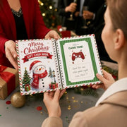 DIY Spiral Bound Christmas Gift Card Book, 5x7 Holiday Gift Booklet,4 Pack | 10 Themed Pages,Spiral Binding,Add Cards,Coupons,Write-In Notes,Festive Christmas Holiday Designs,Greeting Card Book