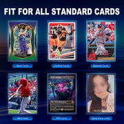 1000ct Card Sleeves for Trading Cards, Clear Soft Baseball Sports Sleeves | Soft Plastic Protector Card Sleeve, Clear Card Sleeve Fit for Baseball, Football Sports Cards, PKM, MTG, Game, Standard Cards