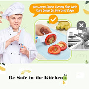 Hartya Knives for Kids, 6-Piece Kitchen Cooking and Baking Knife Set, Children's Knives for Real Cooking, BPA-Free Kids' Toddler Tool