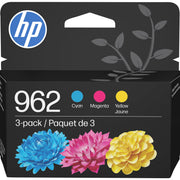 HP 962 Cyan, Magenta, Yellow Ink Cartridges | Works with OfficeJet 9010, 9020 | Eligible for Instant Ink | 3YP00AN