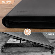 TiopLior Zip MTG Card Binder with 432 Side Loading Pocket - fits TCG Baseball Football Sports Cards - Easy to Insert Collection Binder - Black