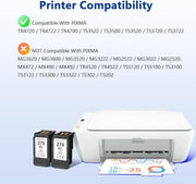 PG-275XL CL-276XL Replacement for Canon 275 and 276 Ink Cartridges for Canon Ink 275 and 276 275XL 276XL Combo Pack Use to PIXMA TR4720 TS3522 TR4700 TS3722 TS3500 TS3520 TS3720 TR4722 (2 Pack)