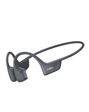SHOKZ OpenRun Pro 2 Bone Conduction Bluetooth Sport Headphones, Black | Bundle with Reflective Strip；DualPitch premium sound；Open ear awareness; Smart Mic; IP55; 12H battery; Running/Cycling/Hiking