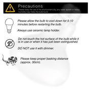 ReptiKing Reptile Heat Bulb Lamp, 2-Pack 100W Daylight Basking Spot, Bearded Dragon/Turtle/Lzard/Gecko Light Bulb, UVA Heat Lamp, Basking Light for Reptiles